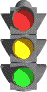 GIF-Bild Ampel im Pixel-Style