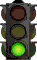GIF-Bild Ampel im Pixel-Style