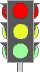 GIF-Bild Ampel im Pixel-Style