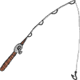GIF-Bild Angeln im Pixel-Style