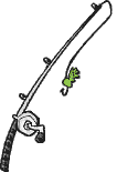 GIF-Bild Angeln im Pixel-Style