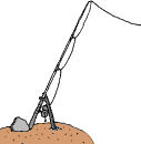 GIF-Bild Angeln im Pixel-Style