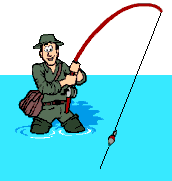 GIF-Bild Angeln im Pixel-Style