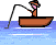 GIF-Bild Angeln im Pixel-Style