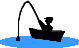 GIF-Bild Angeln im Pixel-Style