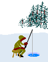 GIF-Bild Angeln im Pixel-Style