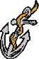GIF-Bild Anker im Pixel-Style