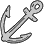 GIF-Bild Anker im Pixel-Style