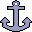 GIF-Bild Anker im Pixel-Style