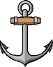 GIF-Bild Anker im Pixel-Style
