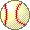 GIF-Bild Ball im Pixel-Style