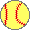 GIF-Bild Ball im Pixel-Style