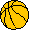 Basketball gelb