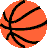 Basketball orange
