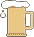 GIF-Bild Bier im Pixel-Style