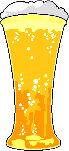 GIF-Bild Bier im Pixel-Style