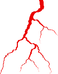 GIF-Bild Blitz im Pixel-Style