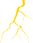 GIF-Bild Blitz im Pixel-Style