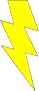 GIF-Bild Blitz im Pixel-Style