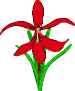 GIF-Bild Blume im Pixel-Style