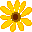 GIF-Bild Blume im Pixel-Style