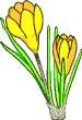 GIF-Bild Blume im Pixel-Style