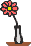 GIF-Bild Blume im Pixel-Style