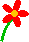 GIF-Bild Blume im Pixel-Style