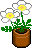 GIF-Bild Blume im Pixel-Style