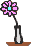 GIF-Bild Blume im Pixel-Style