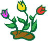 GIF-Bild Blume im Pixel-Style