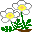 GIF-Bild Blume im Pixel-Style