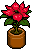 GIF-Bild Blume im Pixel-Style
