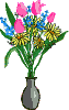 GIF-Bild Blume im Pixel-Style