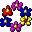 GIF-Bild Blume im Pixel-Style