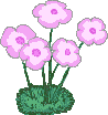 GIF-Bild Blume im Pixel-Style