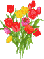 GIF-Bild Blume im Pixel-Style