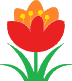 GIF-Bild Blume im Pixel-Style