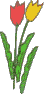 GIF-Bild Blume im Pixel-Style