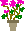 GIF-Bild Blume im Pixel-Style