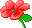 GIF-Bild Blume im Pixel-Style