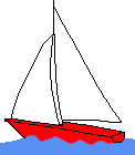 GIF-Bild Boot im Pixel-Style