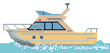 GIF-Bild Boot im Pixel-Style