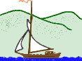GIF-Bild Boot im Pixel-Style