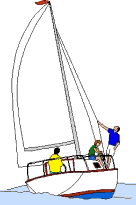 GIF-Bild Boot im Pixel-Style