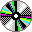 GIF-Bild CD im Pixel-Style