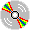 GIF-Bild CD im Pixel-Style