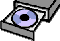GIF-Bild CD im Pixel-Style