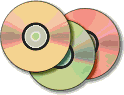 GIF-Bild CD im Pixel-Style