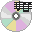 GIF-Bild CD im Pixel-Style